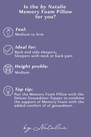 
                  
                    Load image into Gallery viewer, Memory Foam Pillow, for you
                  
                